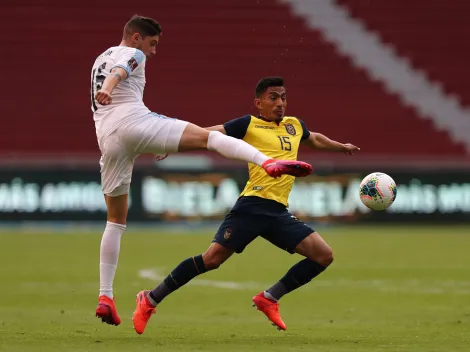 Uruguay visita a Ecuador en la altura de Quito