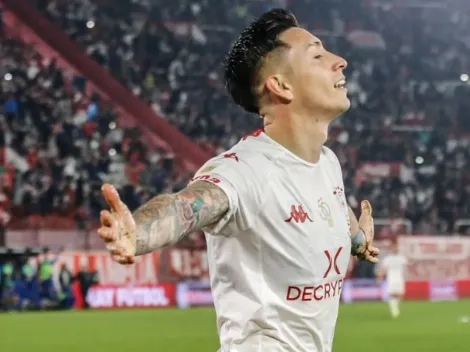 Echeverría sigue brillando en Argentina: así fue su primer gol con Huracán