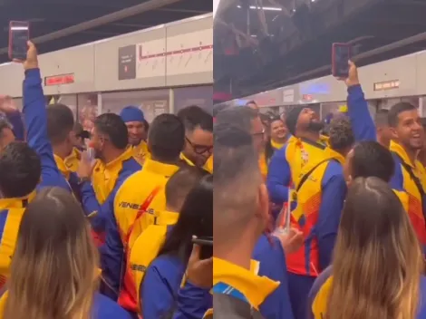 "¡Soteldo, Soteldo!": Delegación Venezolana se burla del 0-3 a Chile con cánticos en el Metro