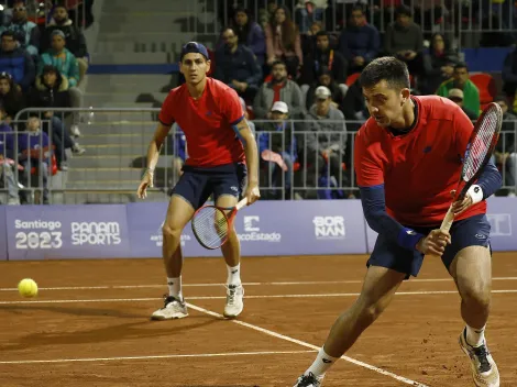 Alejandro Tabilo y Tomás Barrios caen en estrecha definición en el dobles de los Panamericanos