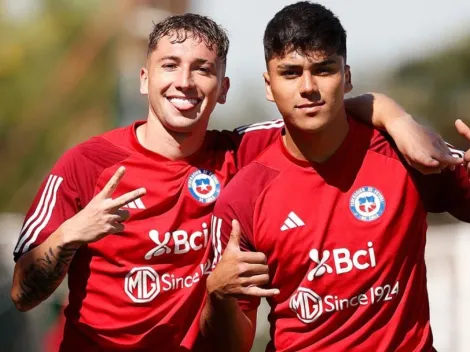 Luciano Arriagada está feliz con su doblete y el rendimiento de La Roja Sub-23
