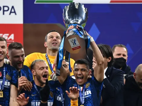 Ante inminente salida: Inter destaca el gol más importante de Alexis Sánchez en la Supercopa