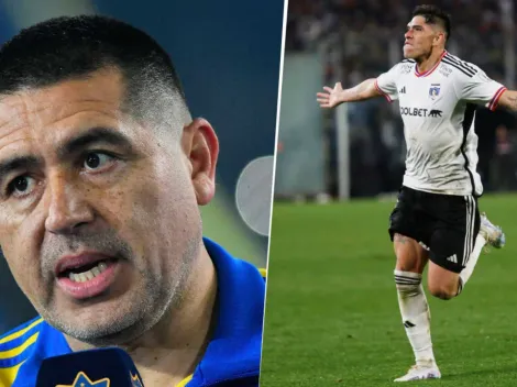 ¿Se va Carlos Palacios? Esto dijo Juan Román Riquelme sobre la "Joya" de Colo Colo
