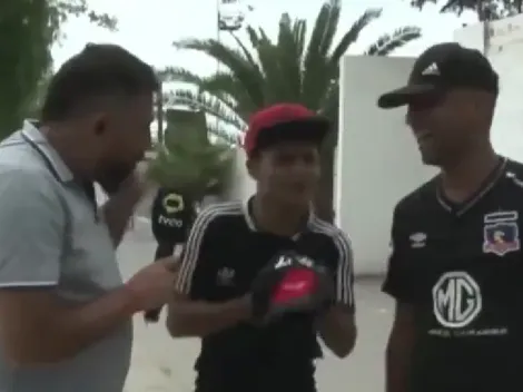 Todo por ver a Colo Colo: Hincha asegura que se fue caminando a Mendoza y se hace viral