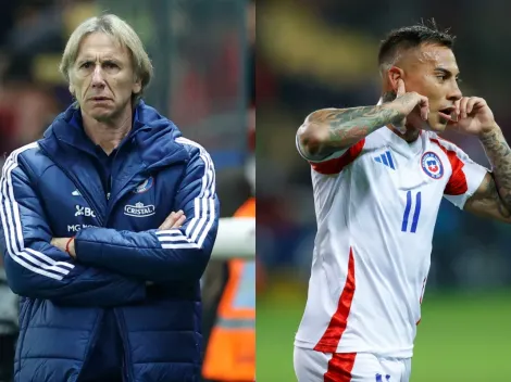 Gareca queda chocho al máximo con el regreso goleador de Vargas a la Roja