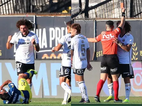 Falcón recibe roja directa tras darle un cabezazo a jugador de Everton