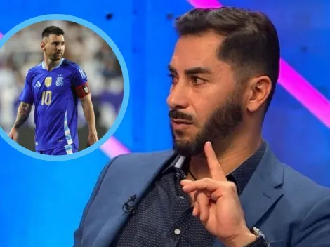 Johnny Herrera no está ni ahí con Lionel Messi