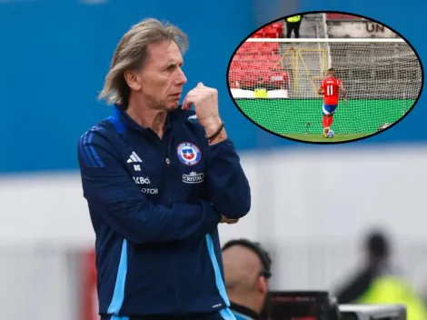 El enojo de Gareca por pregunta sobre Lampe: "¿Qué quieren, que Vargas no haga el gol?"