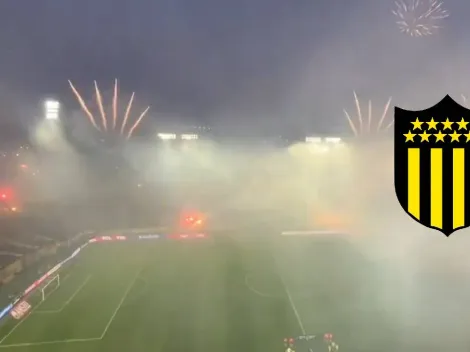 VIDEO| La apoteósica salida de Peñarol ante Flamengo