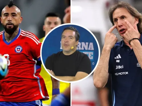 Caamaño sin filtro tras la vuelta de Vidal a La Roja : "No sé si es Gareca o Kramer"