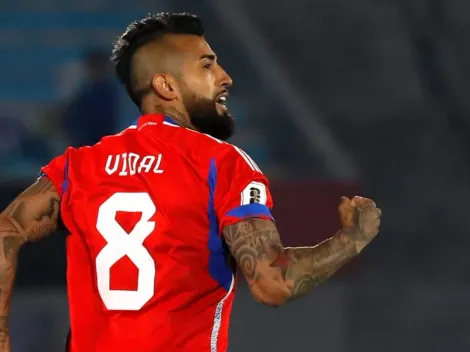 ¡Perú con miedo! La Roja practica un "11" con Arturo Vidal de titular