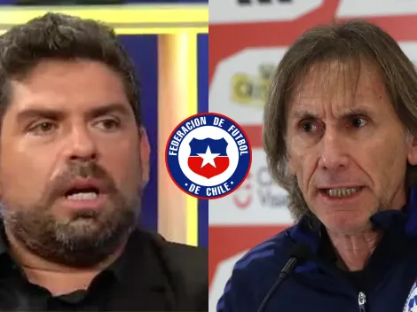 Romai Ugarte le pone la lápida a Ricardo Gareca en La Roja