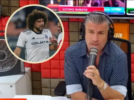 Solabarrieta destroza a Falcón: "Está agarrando pa'l hueveo a Colo Colo"