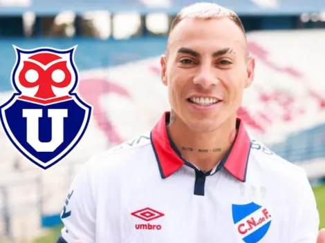 Vargas se acuerda de la U en su presentación en Nacional: "Por el..."