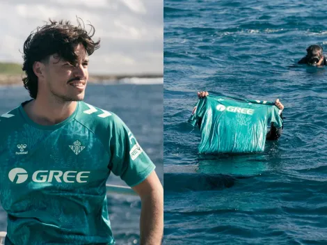 El Betis de Manuel Pellegrini presenta una innovadora camiseta fabricada con algas marinas