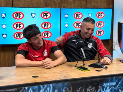 El hilarante momento de Jaime García con pupilo de Huachipato en conferencia de prensa