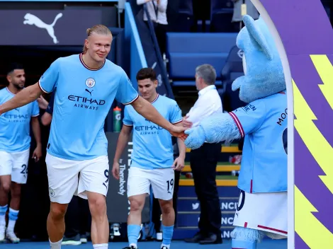 Erling Haaland acusado de golpear a la mascota del City