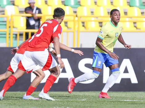 Chile cae ante Brasil y jugará por el tercer lugar del Sudamericano Sub-17