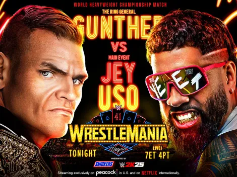 Cómo ver EN VIVO Wrestlemania 41: El evento de WWE tiene su primera noche