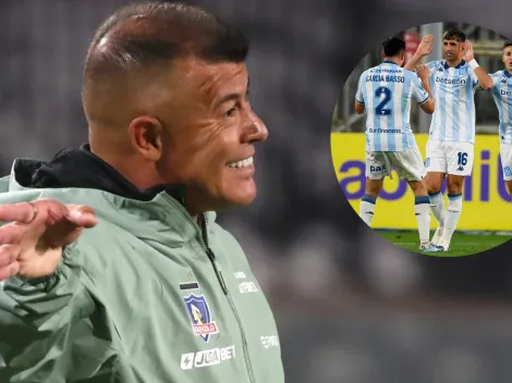 Jorge Almirón repasa a Racing tras empate de Colo Colo en Copa Libertadores