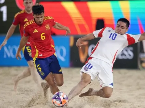 Este fue el resultado de Chile vs España en el Mundial de Fútbol Playa