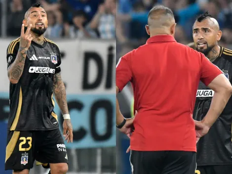 La explicación de Arturo Vidal a Jorge Almirón tras su roja en Colo Colo
