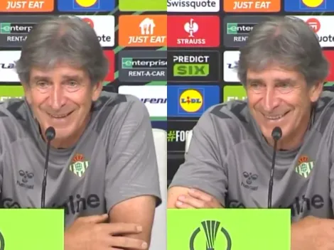 La llamativa pregunta que le sacó una sonrisa a Manuel Pellegrini