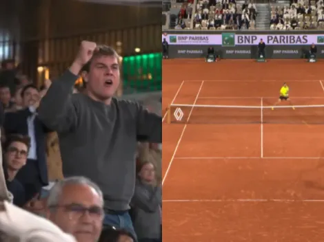 El puntazo de otro planeta que animaron Zverev y Djokovic en Roland Garros