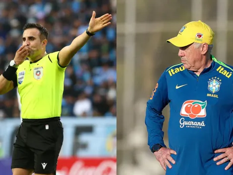 Sorpresa: El debut de Carlo Ancelotti en Brasil será dirigido por Piero Maza