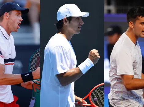 Nico Jarry, Cristián Garin y Tomás Barrios en la qualy de Wimbledon: arranca la ilusion