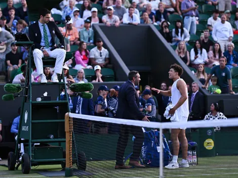 Servía para ganar cuando Wimbledon le suspendió su partido por esta insólita razón 