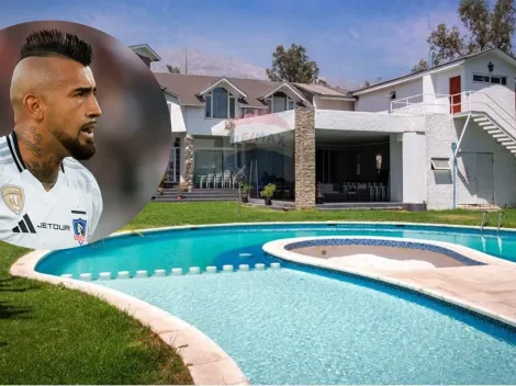 Más de 4.000 mts2 y con una disco: en venta una mansión que fue de Arturo Vidal