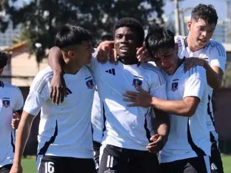 FOTO: La “termeada” de Colo Colo al vencer a la U en la Sub 16