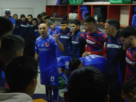 ¡Pelos de punta! Captan la emotiva arenga de Marcelo Díaz en la Supercopa