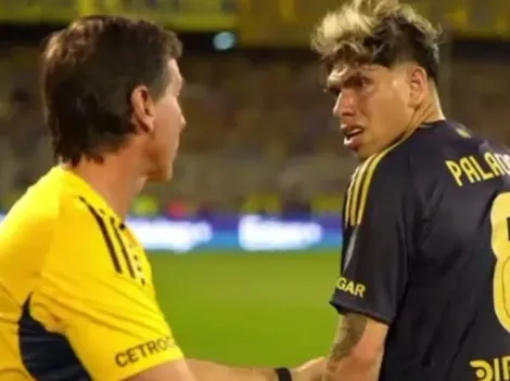 Critican a Carlos Palacios por su gestos ante Rosario Central