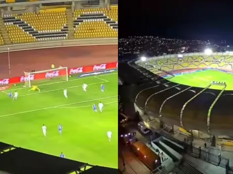 Era sin público pero un hincha de la U grabó desde un balcón el golazo de Lucas Assadi