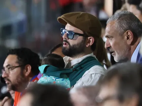 Presidente Boric no duda cuando le preguntan por la clasificación de la U a semis