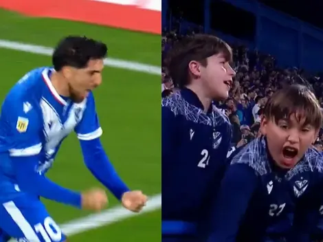Diego Valdés en llamas: anota un golazo y desata la locura en Vélez Sarsfield