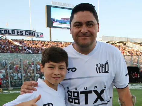 Manuel Neira se emociona por la historia de superación de su hijo en Colo Colo