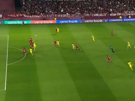 ¿Por qué fue anulado el gol de Universidad de Chile contra Lanús?