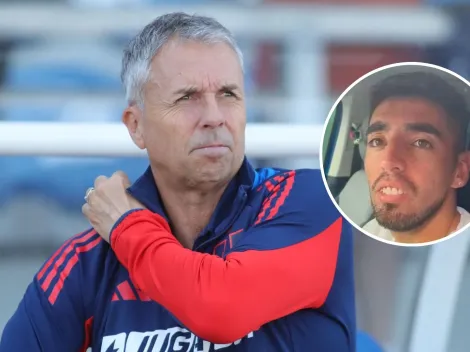 Gabriel Castellón se molesta ante pregunta por la salida de Gustavo Álvarez