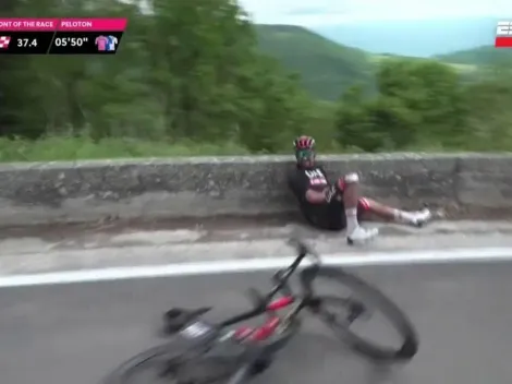 Video: peligrosa caída de Fernando Gaviria en la etapa 8 del Giro de Italia