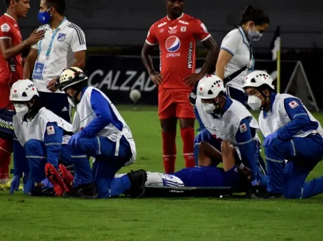 Después de un largo tiempo, por fin se conoció la lesión de Kliver Moreno