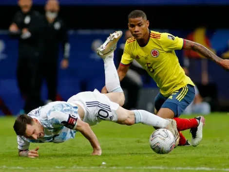 Barrios y una salvada increíble en la raya para evitar el gol de Argentina