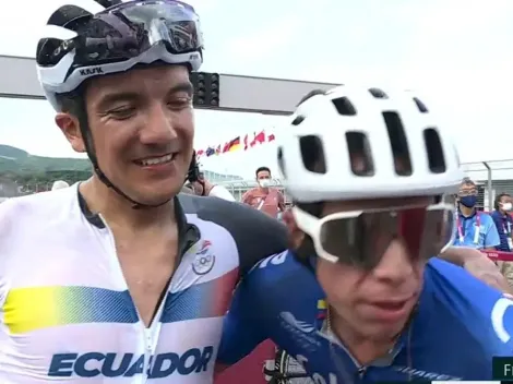 Son como hermanos: Rigo llena de elogios a su amigo Carapaz tras el oro en Tokio