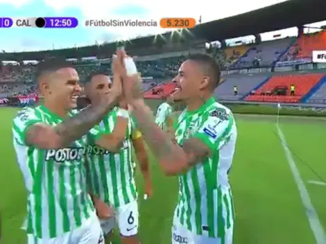 Aparece el Alvez goleador: hace méritos ante la hinchada de Nacional tras golazo ante Cali