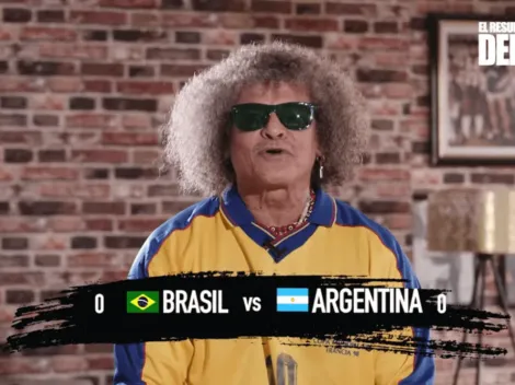 El Pibe no pasa por alto el show de Brasil - Argentina: "Es una recocha"