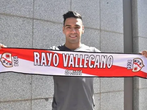 Inesperado: el dorsal que llevará Radamel Falcao en el Rayo Vallecano