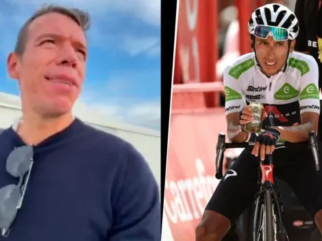 Egan Bernal reacciona ante el avión privado de Rigo: "Yo sirvo el whiskey"