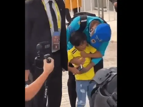 Video: Neymar deja huella tras un hermoso gesto con un niño en Barranquilla